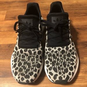 Leopard Print Adidas Sneakers